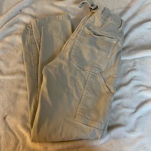 Beige Straight Leg jeans
